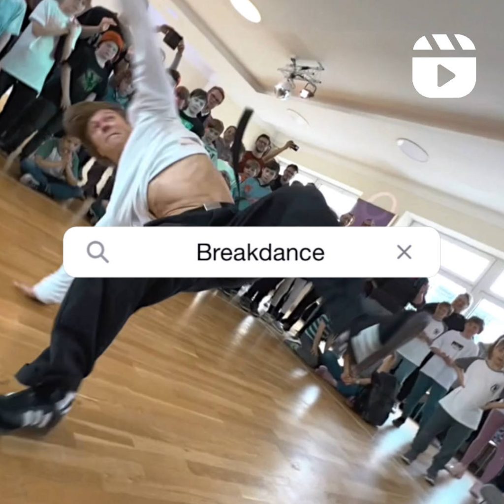 Bennet tanzt Breakdance in der Tanzschule L33
